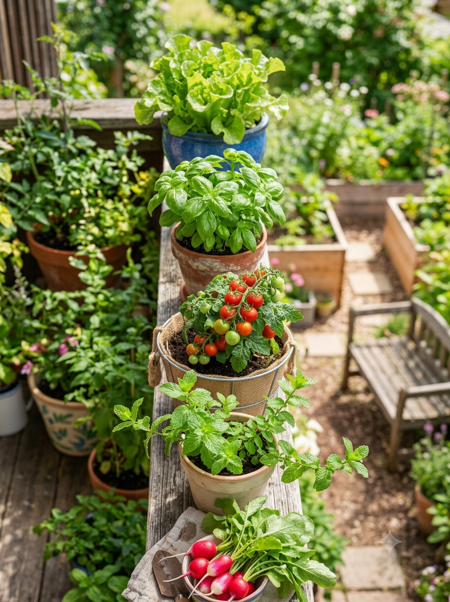 5 Easy Vegetables to Grow for Complete Beginners (Even If You Have Zero Space)